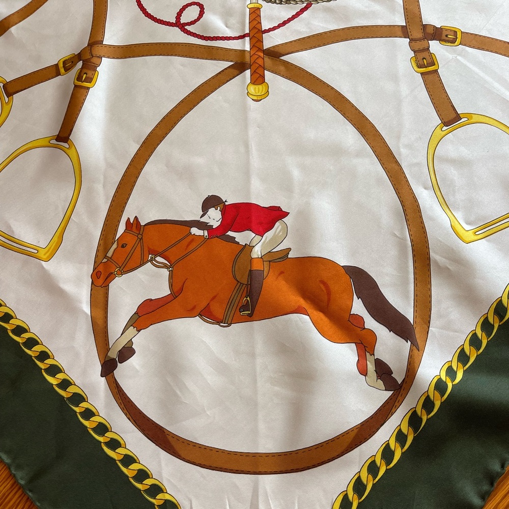 Gucci Equestrian Silk Scarf - Picture 6 of 12